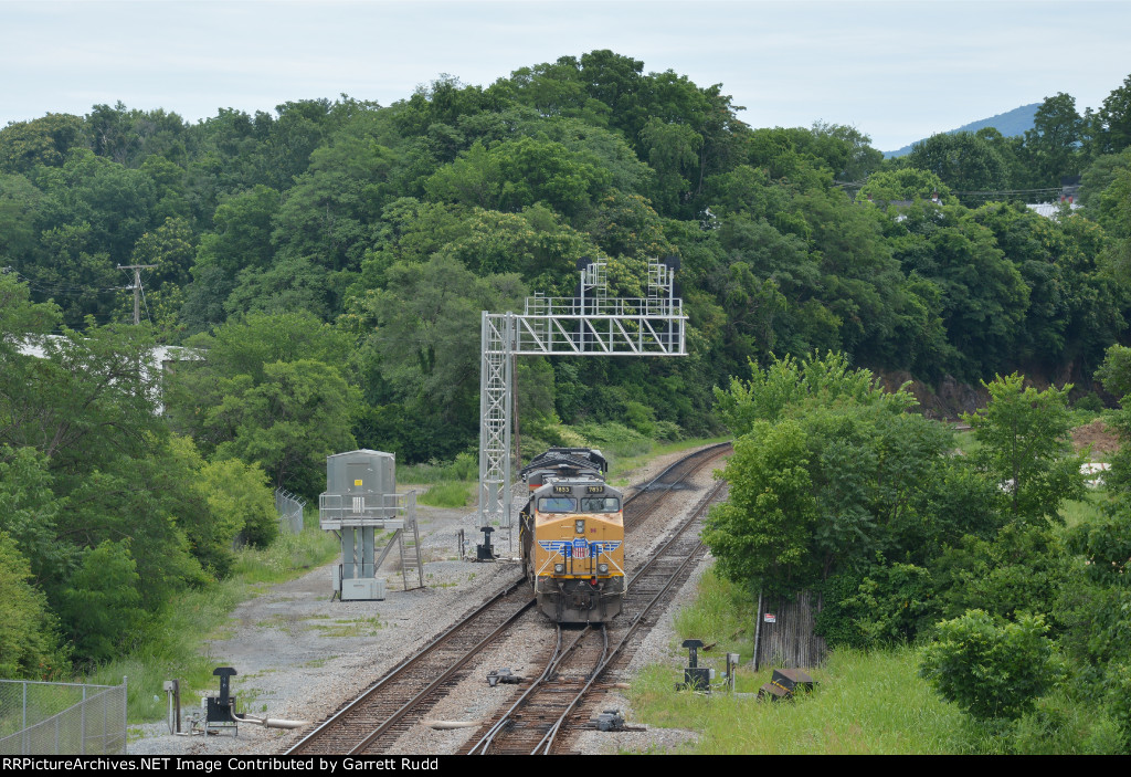 UP on NS rails